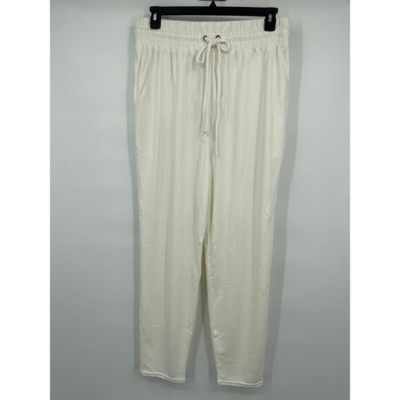 Fabletics Womens White Blaine Harem Jogger Sweatpants Pants NEW Size XL - Picture 11 of 12